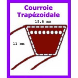 Courroie variateur à boite pour Craftsman LT2000